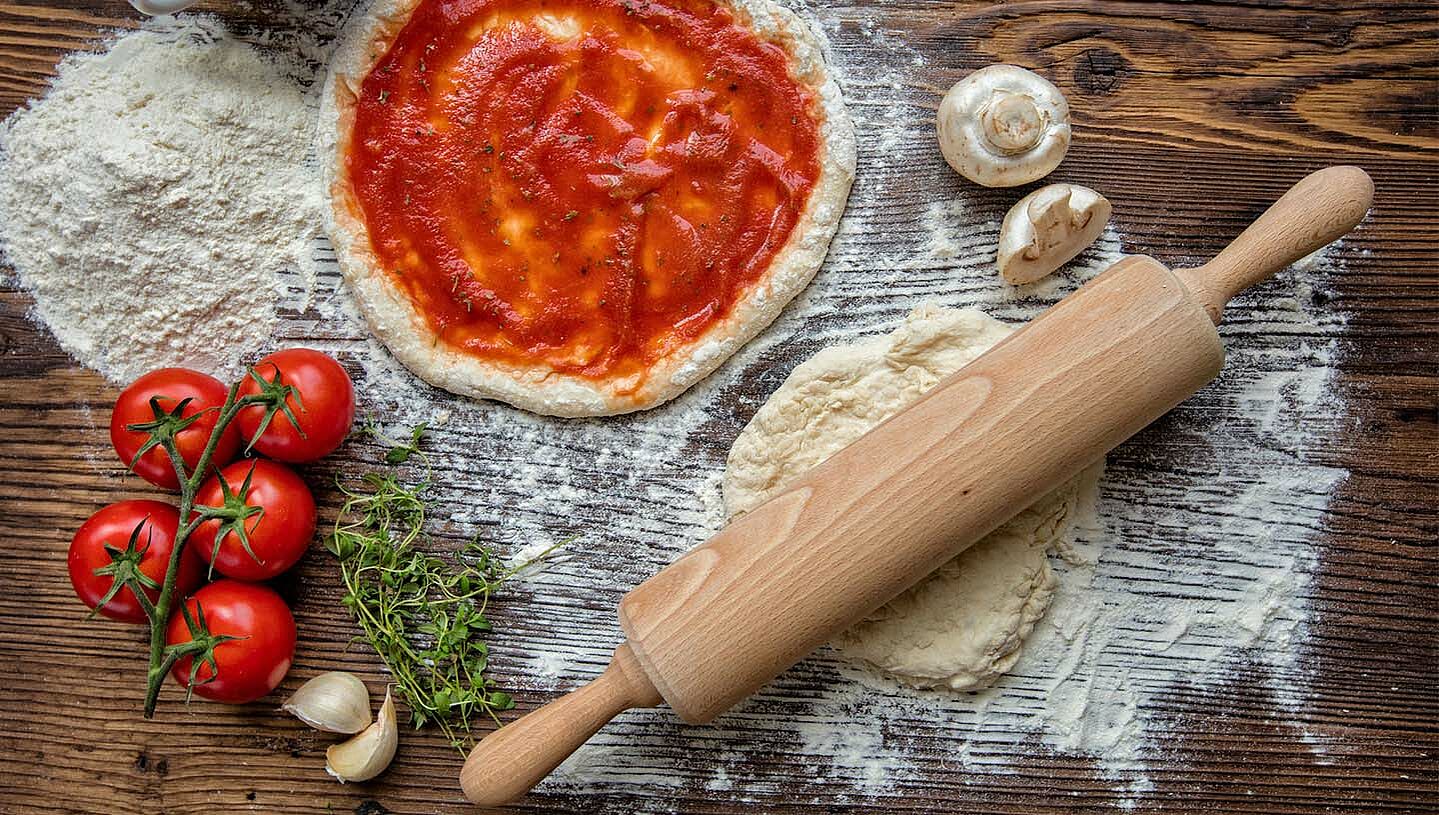 Make pizza dough yourself