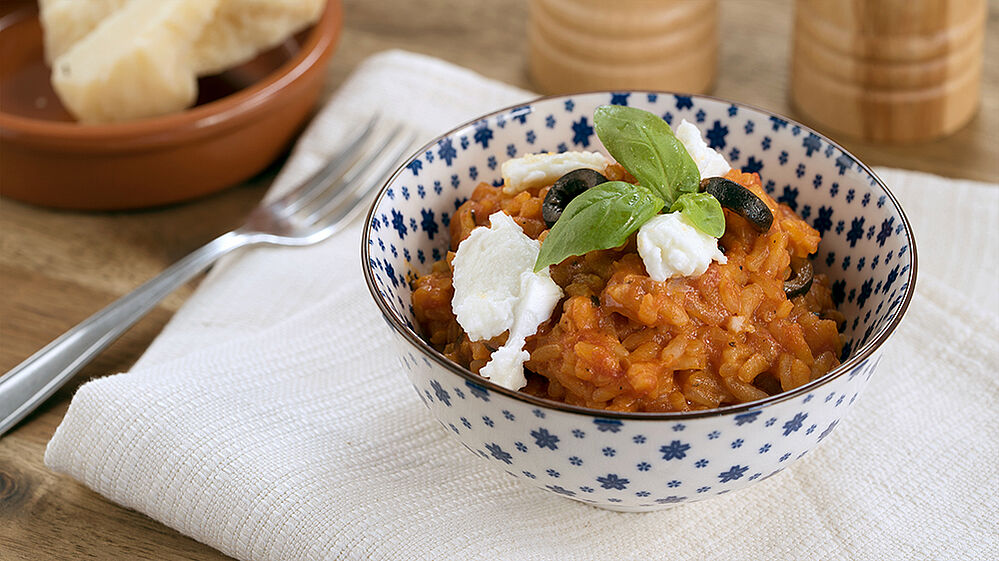 Tomato risotto