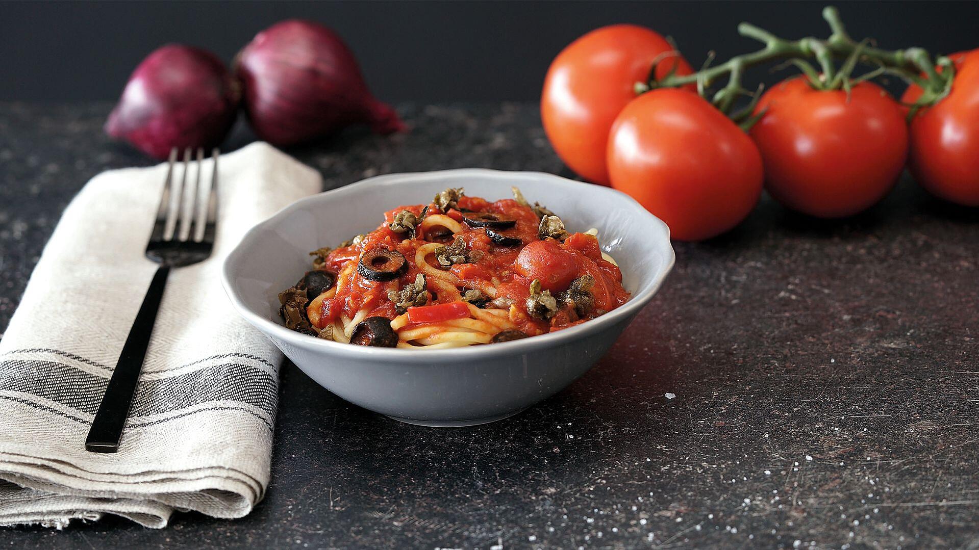 Spaghetti alla puttanescca