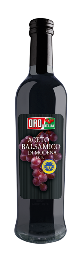 Aceto Balsamico di Modena from ORO d´Italia in a 500ml glass bottle.