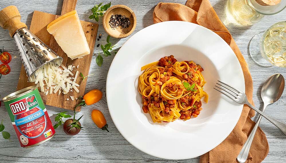 Tagliatelle al ragù bolognese