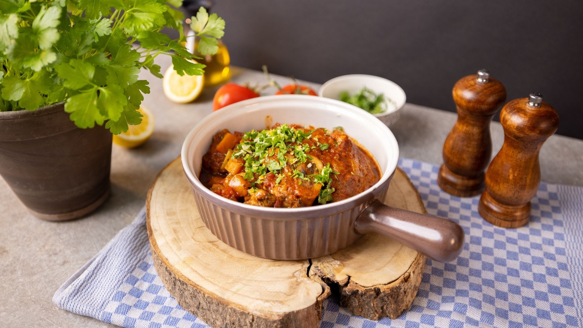 Ossobuco alla milanese with gremolata